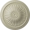 Ekena Millwork Alexa Ceiling Medallion (Fits Canopies up to 3"), Hand-Painted Clear Yellow, 15"OD x 1 3/4"P CM14AXCYF - alternate 1